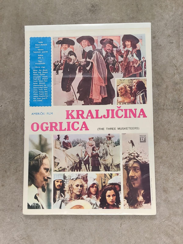 Three Musketeers 1973 Yugo/Turkish
