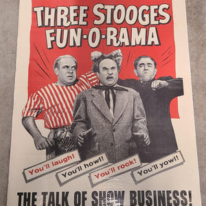 Three Stooges Fun-O-Rama 1959 1 Sheets/US