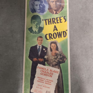 Three's A Crowd 1945 Inserts