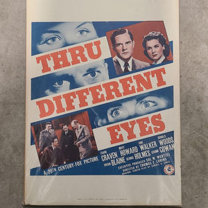 Thru Different Eyes 1942 Window Cards