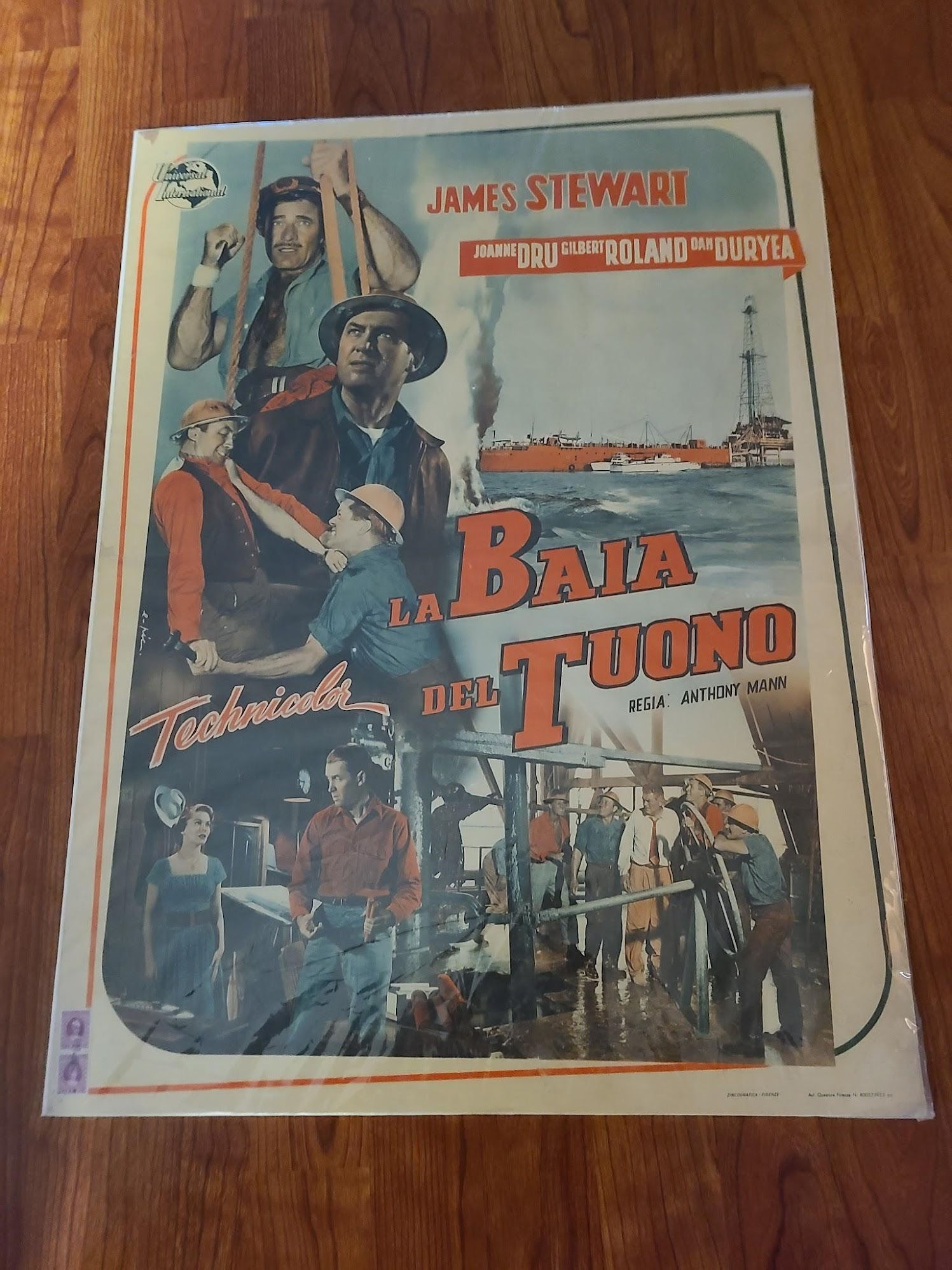 Thunder Bay 1953 Fotobusta