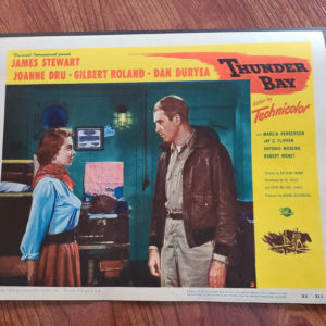 Thunder Bay 1953 General Lobby Cards