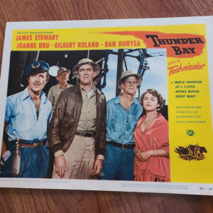 Thunder Bay 1953 General Lobby Cards