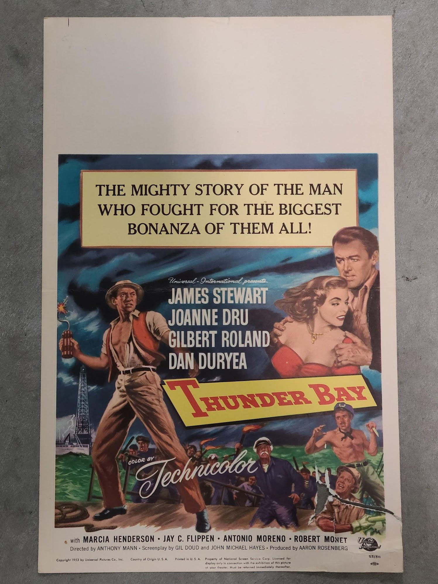 Thunder Bay 1953 Window Cards