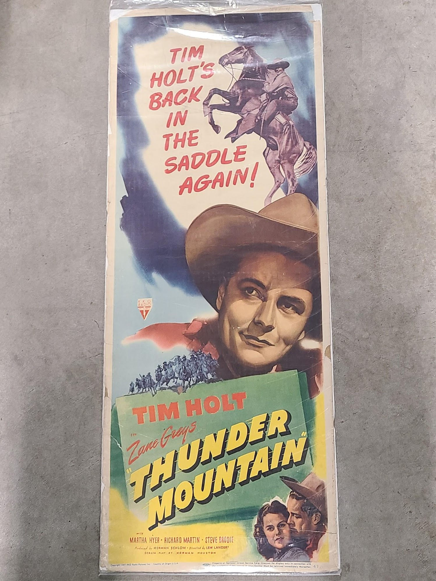 Thunder Mountain 1947 Inserts