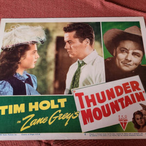 Thunder Mountain 1947 Western Lobby Cards