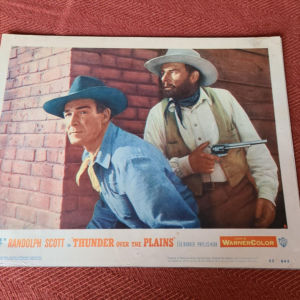 Thunder Over The Plains 1953 Western Lobby Cards