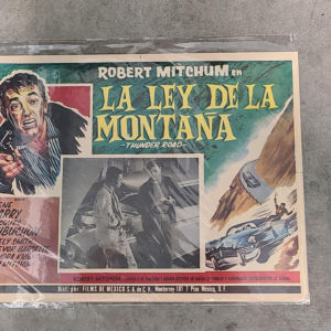 Thunder Road 1958 Mexican Lobby Cards
