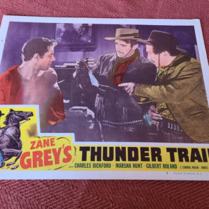 Thunder Trail 1937 Western Lobby Cards