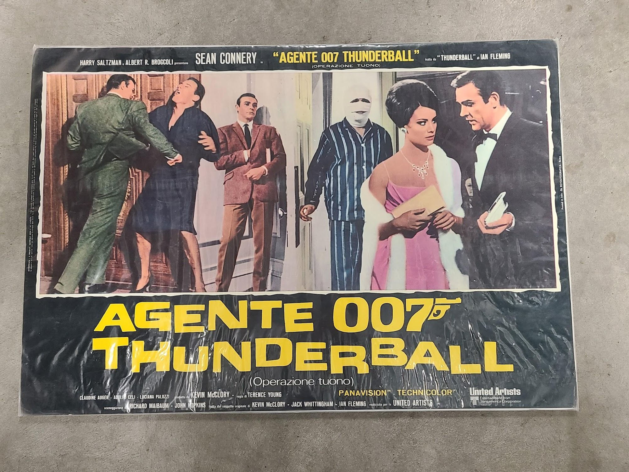 Thunderball 1965 Fotobusta