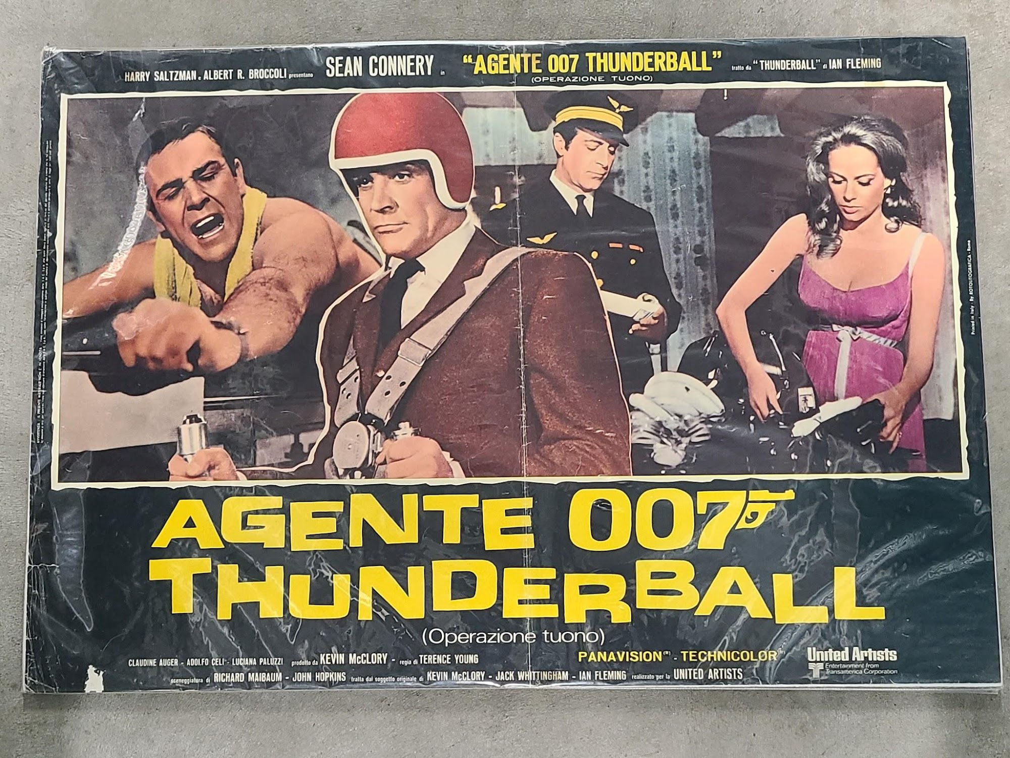 Thunderball 1965 Fotobusta
