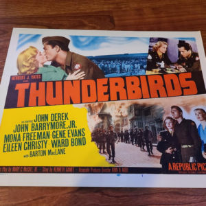 Thunderbirds 1952 Military/Aviation Lobby Cards