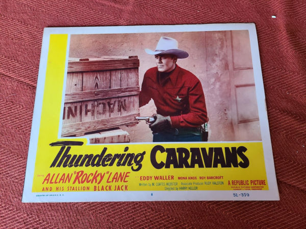 Thundering Caravans 1952 Western Lobby Cards