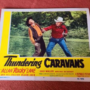 Thundering Caravans 1952 Western Lobby Cards