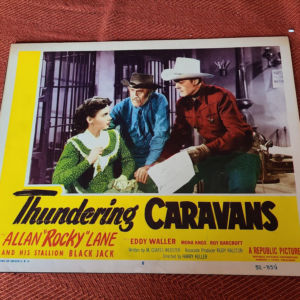 Thundering Caravans 1952 Western Lobby Cards