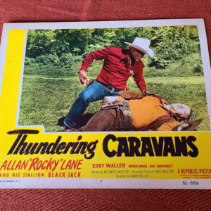 Thundering Caravans 1952 Western Lobby Cards