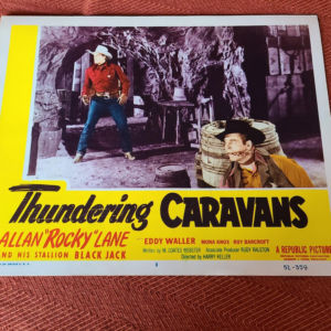 Thundering Caravans 1952 Western Lobby Cards
