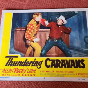 Thundering Caravans 1952 Western Lobby Cards