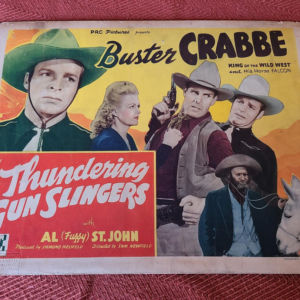 Thundering Gun Slingers 1944 Western Lobby Cards