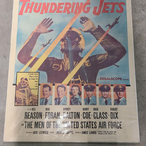 Thundering Jets 1958 1 Sheets/US