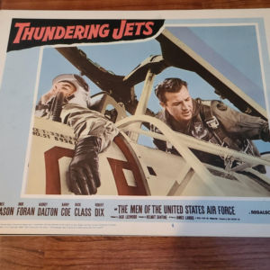 Thundering Jets 1958 Military/Aviation Lobby Cards