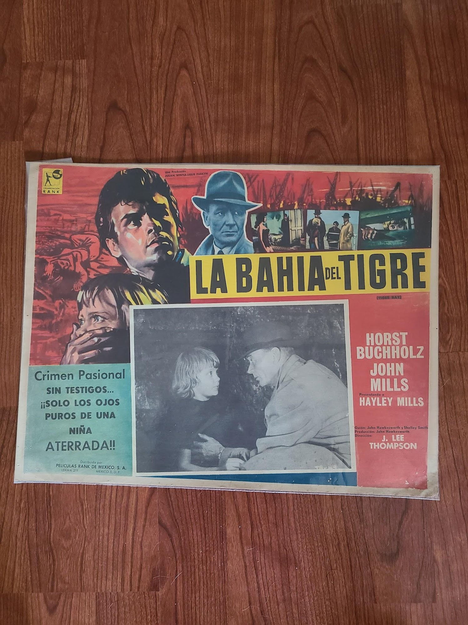 Tiger Bay 1958 Mexican Lobby Cards