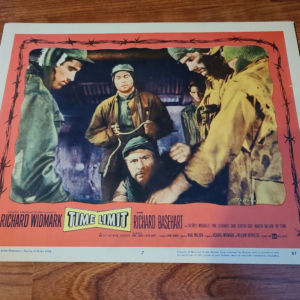 Time Limit 1957 Military/Aviation Lobby Cards