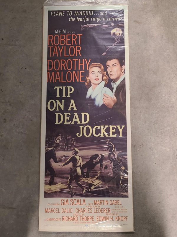 Tip On A Dead Jockey 1957 Inserts
