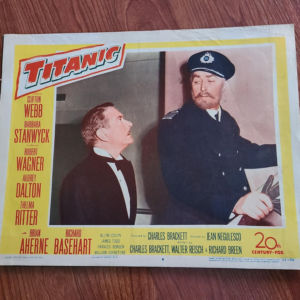 Titanic 1953 General Lobby Cards