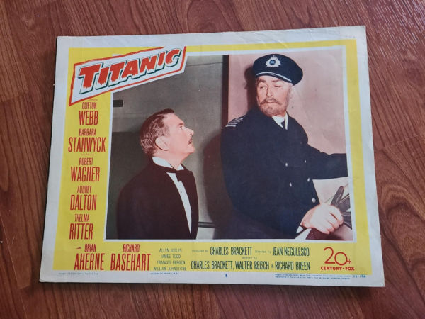 Titanic 1953 General Lobby Cards