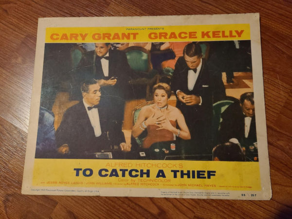 To Catch A Thief 1955 General Lobby Cards
