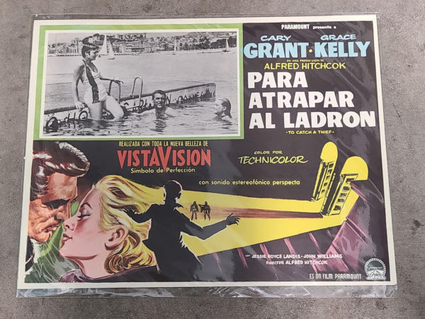 To Catch A Thief 1955 Mexican Lobby Cards