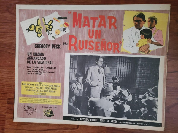 To Kill A Mockingbird 1962 Mexican Lobby Cards