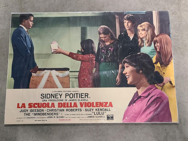 To Sir With Love 1967 Fotobusta