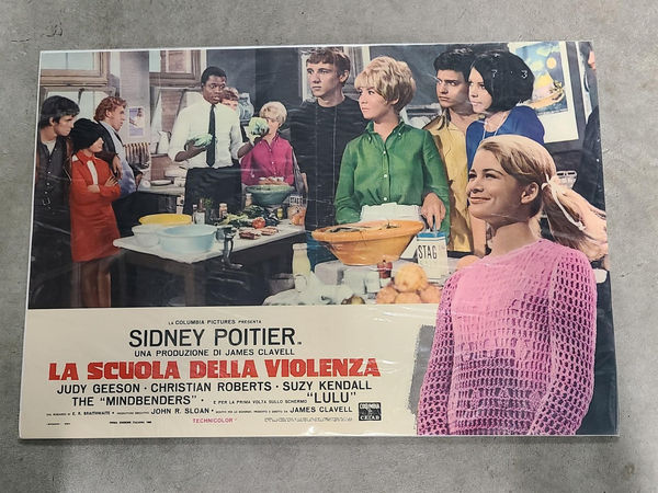 To Sir With Love 1967 Fotobusta