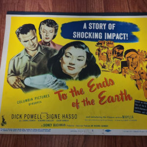 To The Ends Of The Earth 1948 Title Cards