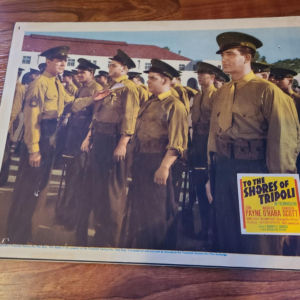 To The Shores Of Tripoli 1942 Military/Aviation Lobby Cards