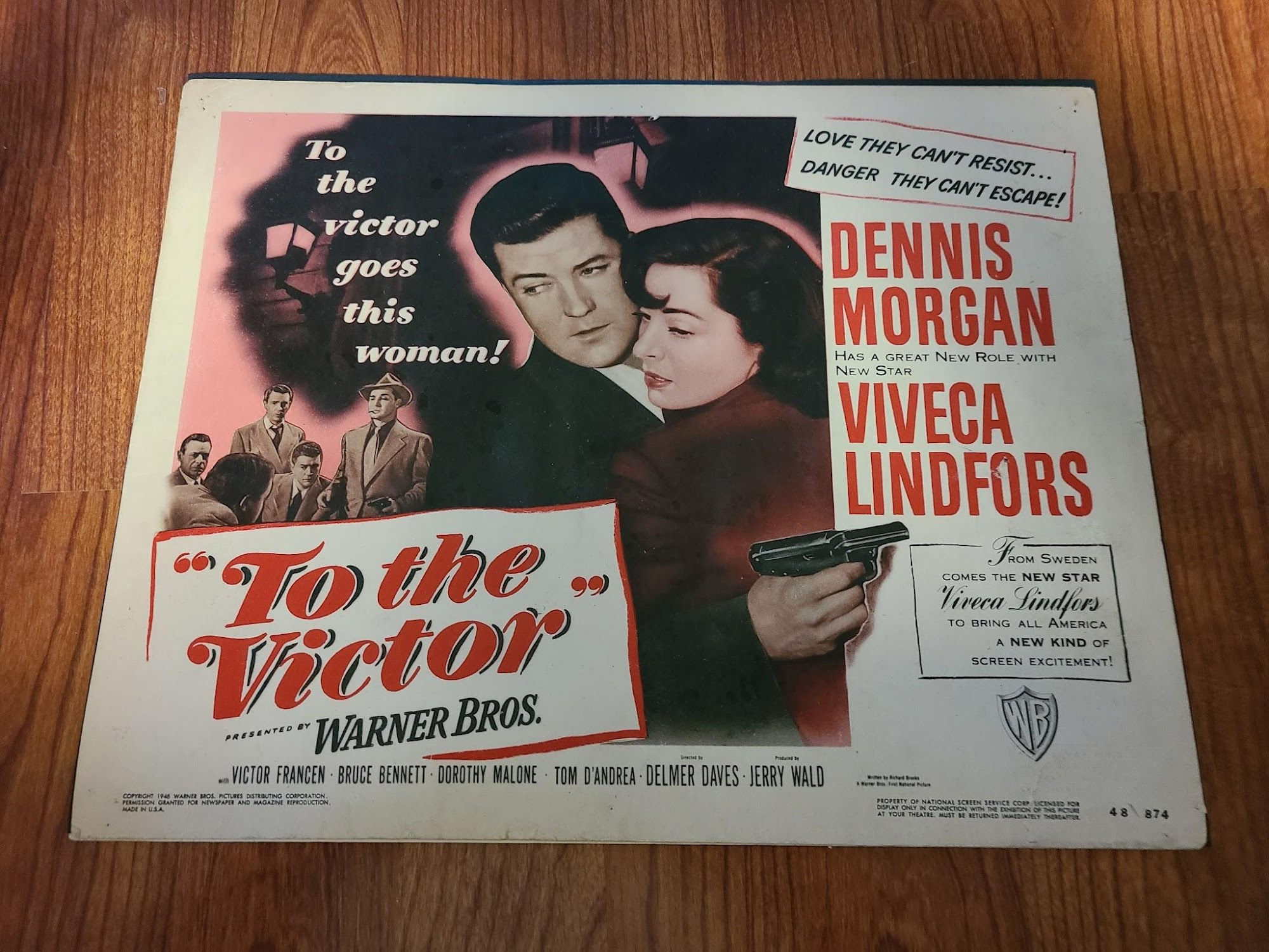 To The Victor 1948 Title Cards