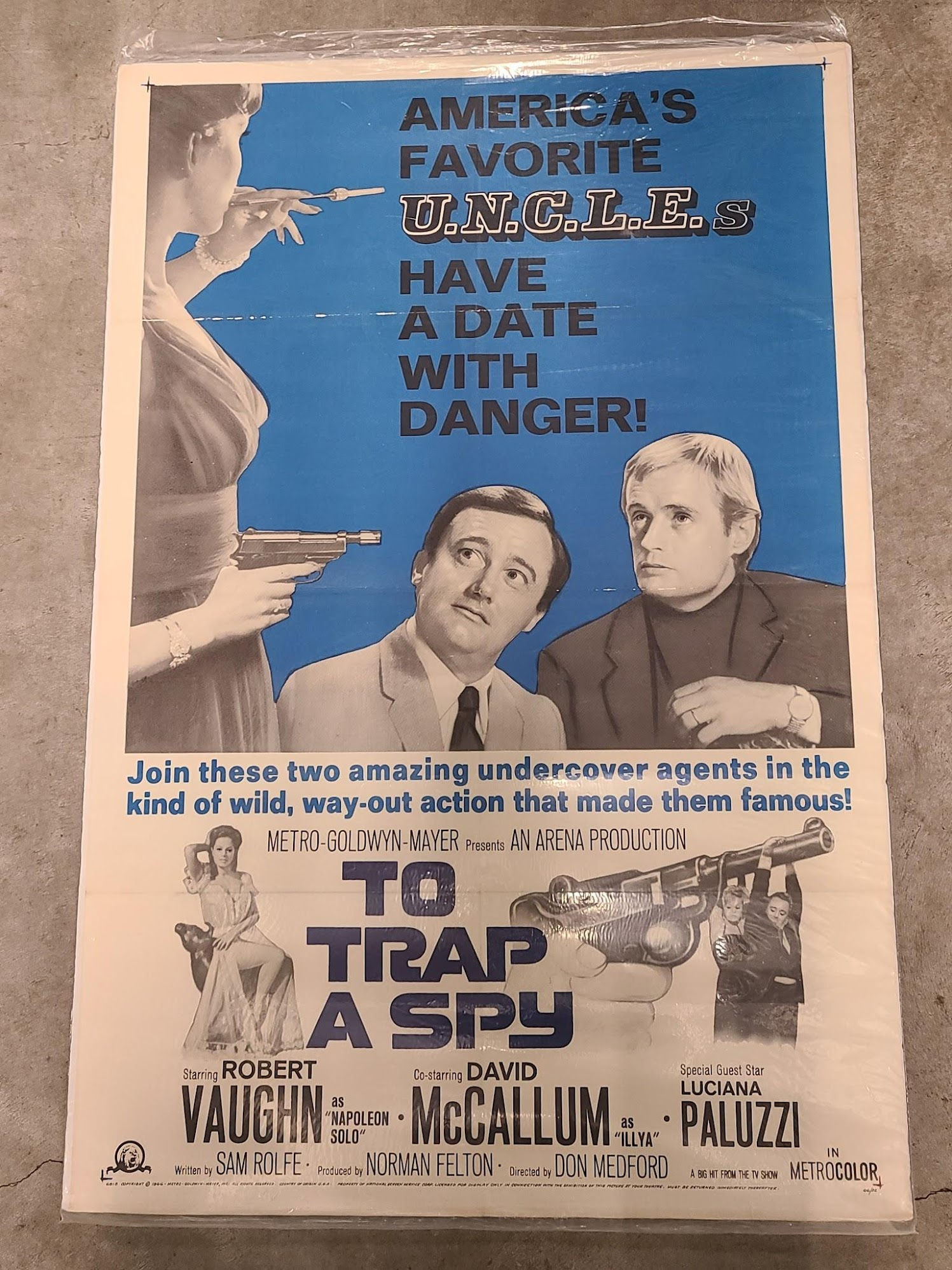 To Trap A Spy 1966 1 Sheets/US