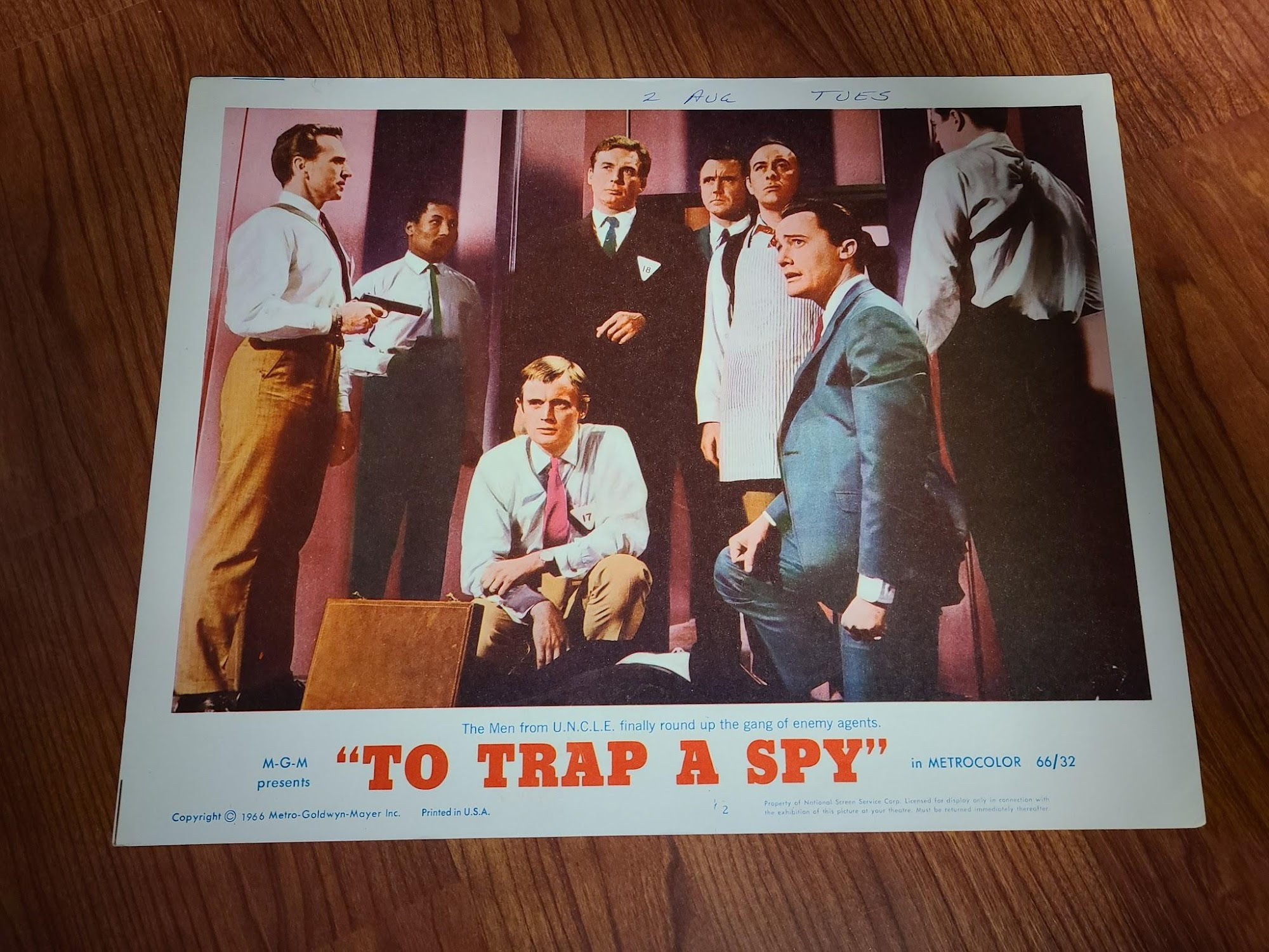 To Trap A Spy 1966 General Lobby Cards