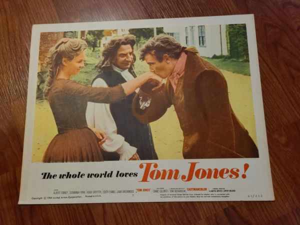 Tom Jones 1963 General Lobby Cards