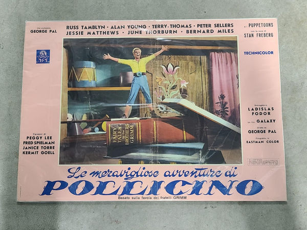 Tom Thumb 1958 Fotobusta