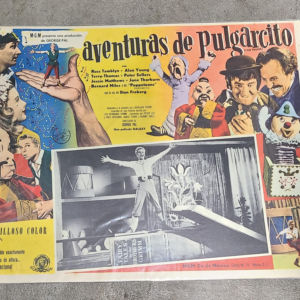 Tom Thumb 1958 Mexican Lobby Cards