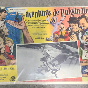 Tom Thumb 1958 Mexican Lobby Cards