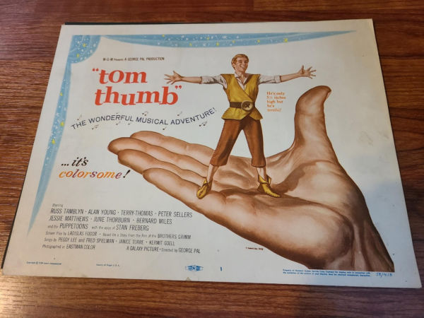 Tom Thumb 1958 Title Cards