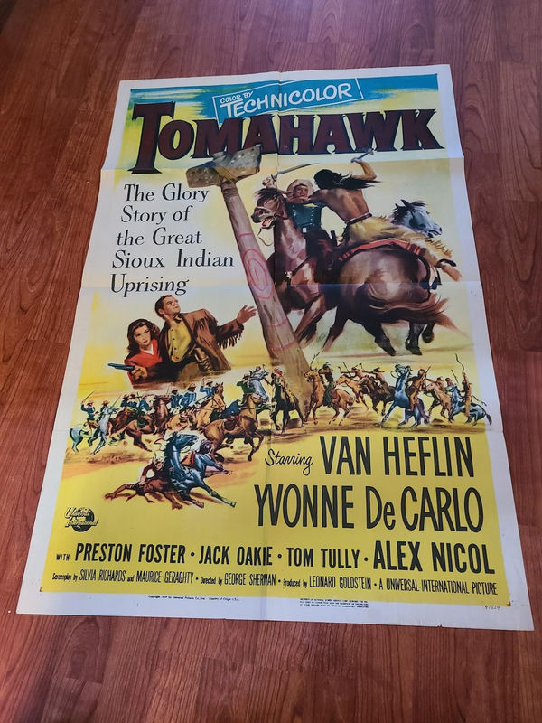 Tomahawk 1951 1 Sheets/US