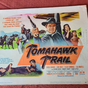 Tomahawk Trail 1957 Western Lobby Cards