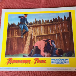 Tomahawk Trail 1957 Western Lobby Cards