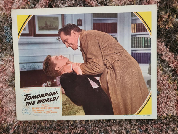 Tomorrow The World 1944 General Lobby Cards