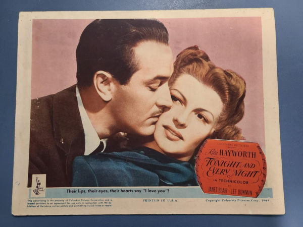 Tonight And Every Night 1945 General Lobby Cards